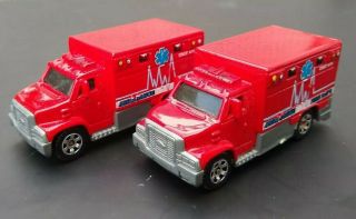 Matchbox Ford Ambulance Fire Dept.  Mb 679 2005
