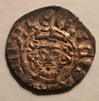 Medieval England,  Exceptional Henry Iii Hammered Silver Penny,  Canterbury