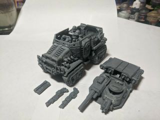 Warhammer 40k Astra Militarum Taurox Prime Imperial Guard - Pre Built W Bits