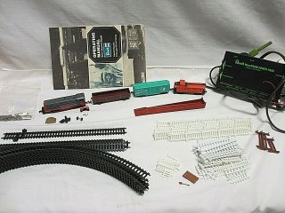 N Scale Arnold Rapido Train Set Southern Pacific,  Track Transformer Layout Ct