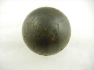 Wham - O Ball 1965 Vintage Dark Green 2 " Played With