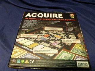 Acquire - A Game Of Savvy Planning - Avalon Hill/wizards Of The Coast - 2008 Q7