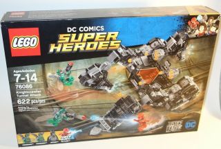 Lego Dc Comics Batman Knightcrawler Tunnel Attack Justice League 76086 Flash