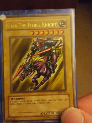 Yugioh Gaia The Fierce Knight Unlimited Ultra Rare Lob
