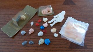 Vintage Slot Car Heads And Bodies