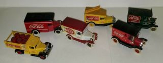 Ldts Of Vintage Coca - Cola Trucks Cars Diecast Days Gone Lledo England Made