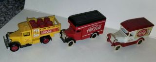 LDTS OF Vintage Coca - Cola Trucks Cars Diecast Days Gone Lledo ENGLAND MADE 2