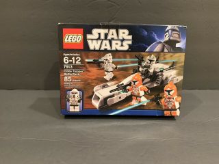 Lego Star Wars Clone Trooper Battle Pack Set 7913 Nisb Retired