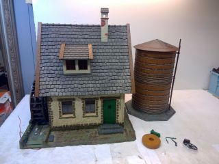 Lgb Pola G Gauge The Old Watermill Operating Water Wheel With Silo