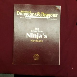 Advanced Dungeons & Dragons: The Complete Ninja 