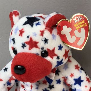 TY Beanie Baby Buddy RED the Bear 13” MWMTs Stuffed Animal Toy 2003 VTG RARE 2