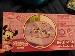 Minnie Mouse Twin Size Purple Bed Tent - - Doesn 