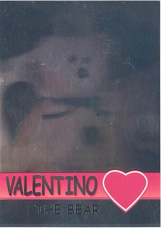 Ty Beanie Babies Bboc Card - Series 2 Rare Bear (silver) - Valentino The Bear