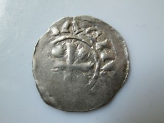 Germany 11 century silver denar,  Mainz,  Konrad II 1024 - 39 Dbg.  790 2