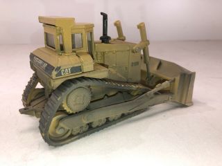 Caterpillar Ertl Cat D10n Track Type Tractor 1/50 Weathered O Scale Train Layout