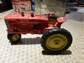 Vintage Carter Tru - Scale 560 Toy Tractor 8 1/2”x4 1/2” Broken Steering Wheel