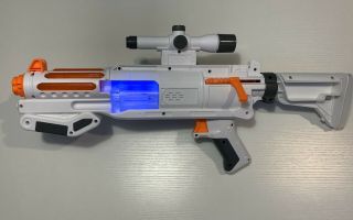 Nerf Star Wars Episode VII First Order Stormtrooper Deluxe Blaster Dart Gun 2