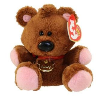 Ty Beanie Baby - Pooky The Stuffed Animal Bear (garfield Movie Beanie) - Mwmts