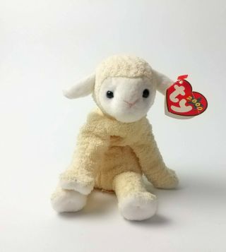 Ty Beanie Baby - Fleecie The Lamb (6 Inch) - Nwt Stuffed Animal Toy
