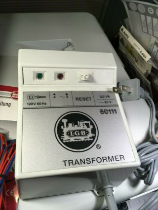 Lgb 50111 Ac Transformer,  6 Amp,  18 Volt,  110 Volt