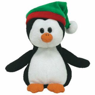Ty Jingle Beanie Baby - Snowbound The Penguin (walgreens Excl) (4 Inch) - Mwmts