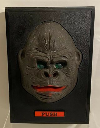 Alps Fancy Goods King Kong Audio Electronic Wall Plaque Vintage Japan 1983 Rare