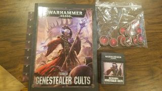 Warhammer 40k - Codex: Genestealer Cults 8th Edition With Datacards