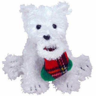 Ty Jingle Beanie Baby - Presents The Dog (4.  5 Inch) - Mwmts Ornament Holiday Toy