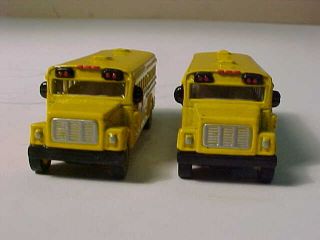 N Scale Die Cast School Buses