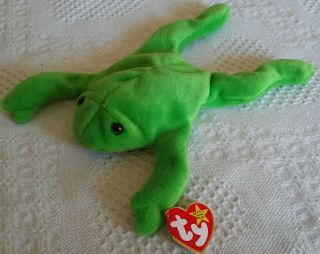 Legs The Frog,  Ty Beanie Baby,  1993,