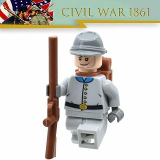 South Confederate American Civil War Soldier Revolutionary War Minifigures