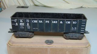 Vintage O Scale Marx Tin C&o Chesapeake & Oiho 44572 Train Car