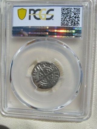 England.  Edward I,  1272 - 1307.  Silver Penny.  Bristol Pcgs Xf400