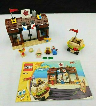 Lego 3833 Spongebob Square Pants Krusty Krab Adventures - 100 Complete
