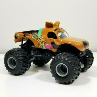 Hot Wheels Monster Jam Truck Metal Scooby Doo 1/64 Diecast Toy
