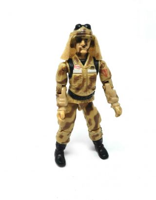 Gi Joe Cobra Dusty Desert Trooper Action Figure 1985 Hasbro.