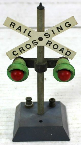 American Flyer 760 Railroad Highway Crossing Lighted Signal