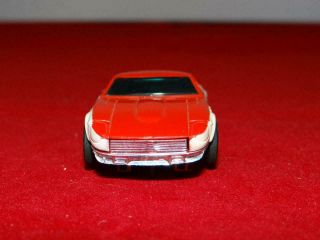 Vintage Aurora AFX Datsun 240Z Red/White 46 Slot Car 3