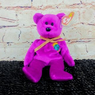 Teddy Bear Ty Beanie Babies Millenium 2000 8 " Tall