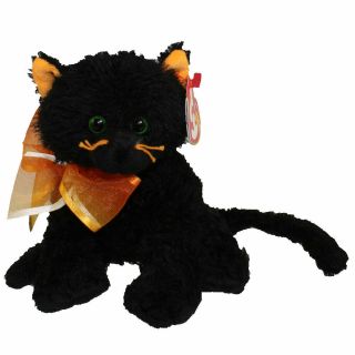 Ty Beanie Baby - Moonlight The Black Cat (6 Inch) - Mwmts Stuffed Animal Toy