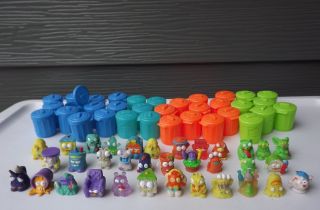 The Trash Pack Series 1 2 3 Ultra Rare Exclusive Common 34 Figures W/ Trash Cans