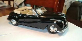 Maisto 1955 Bmw 502 Convcertible In Black Loose 1:24th.