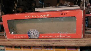 Ho Lionel Empty Box Only 0597 Made In U.  S.  Of America York N.  Y.  C.  Orange Usa