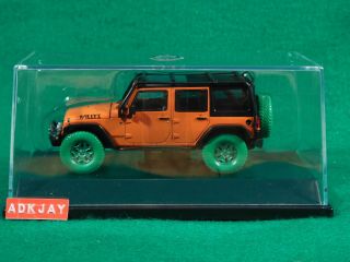 Greenlight ALL - TERRAIN 2015 Jeep Wrangler Unlimited CHASE Green Machine 1:43 2