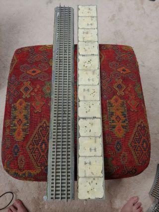 Lionel Fastrack 30 Inch Long Straight Train Track Section O Gauge 3 Rail 6 - 12042