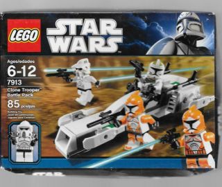 7913 Lego Corner Crushed Star Wars Clone Trooper Battle Pack Clone Arf Squad