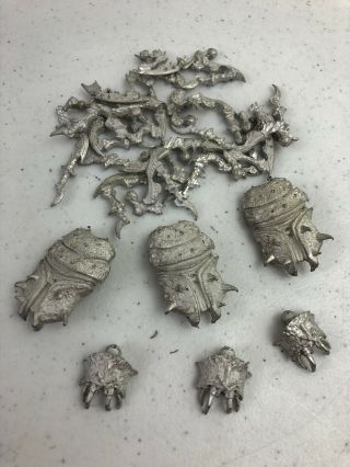 3 Dungeons & Dragons Wargame Stag Armored Beetle Bug Metal Miniatures