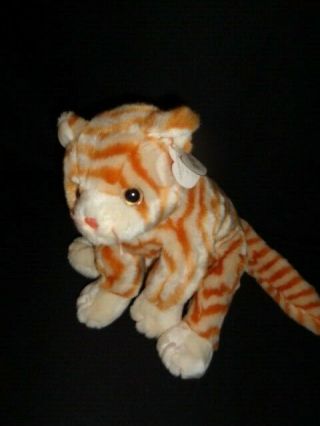 Ty Amber The Cat Beanie Buddy - With Tag 2