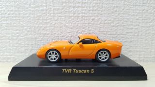1/64 Kyosho Tvr Tuscan S Orange Diecast Car Model