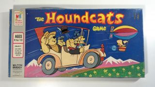 The Houndcats Board Game - 1973 - Milton Bradley - Complete - Nbc Cartoon Show